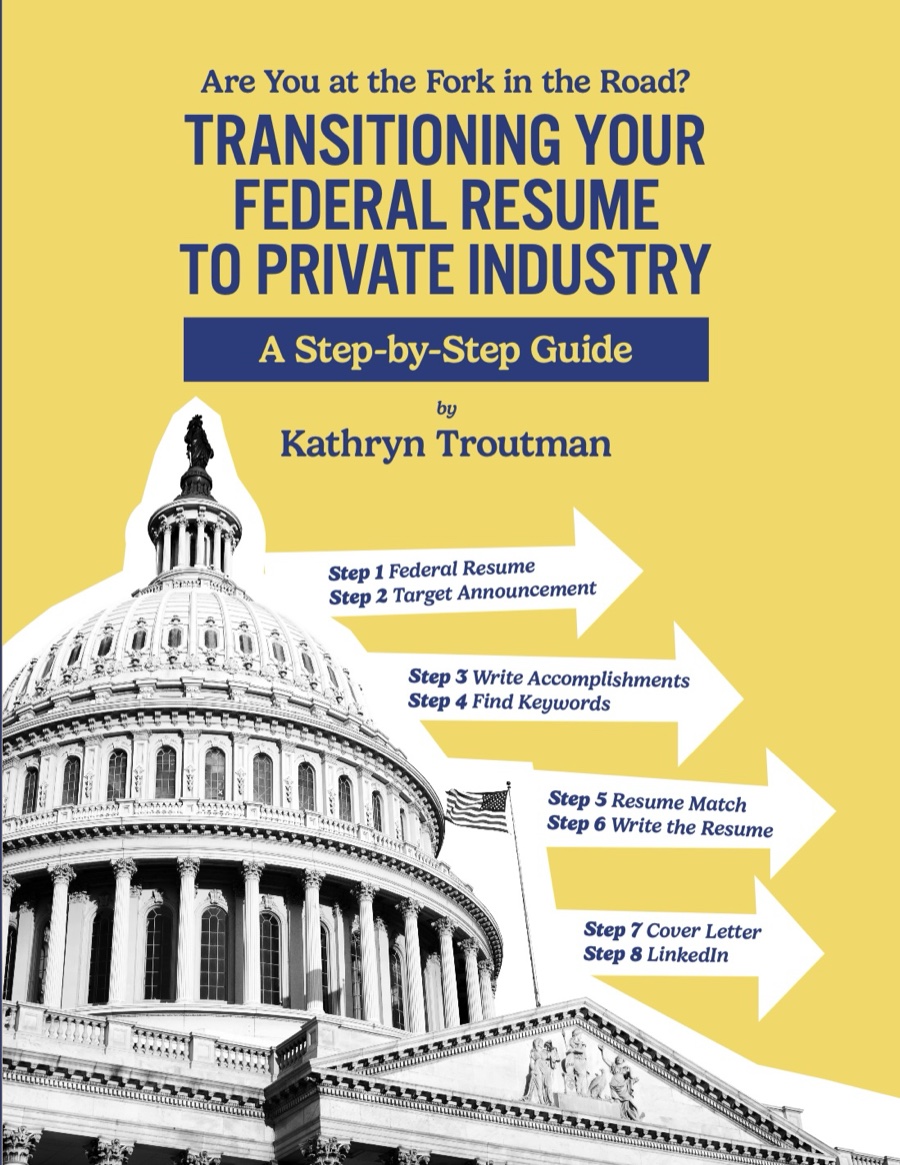 Transitioning Your Federal Resume to Private Industry cover