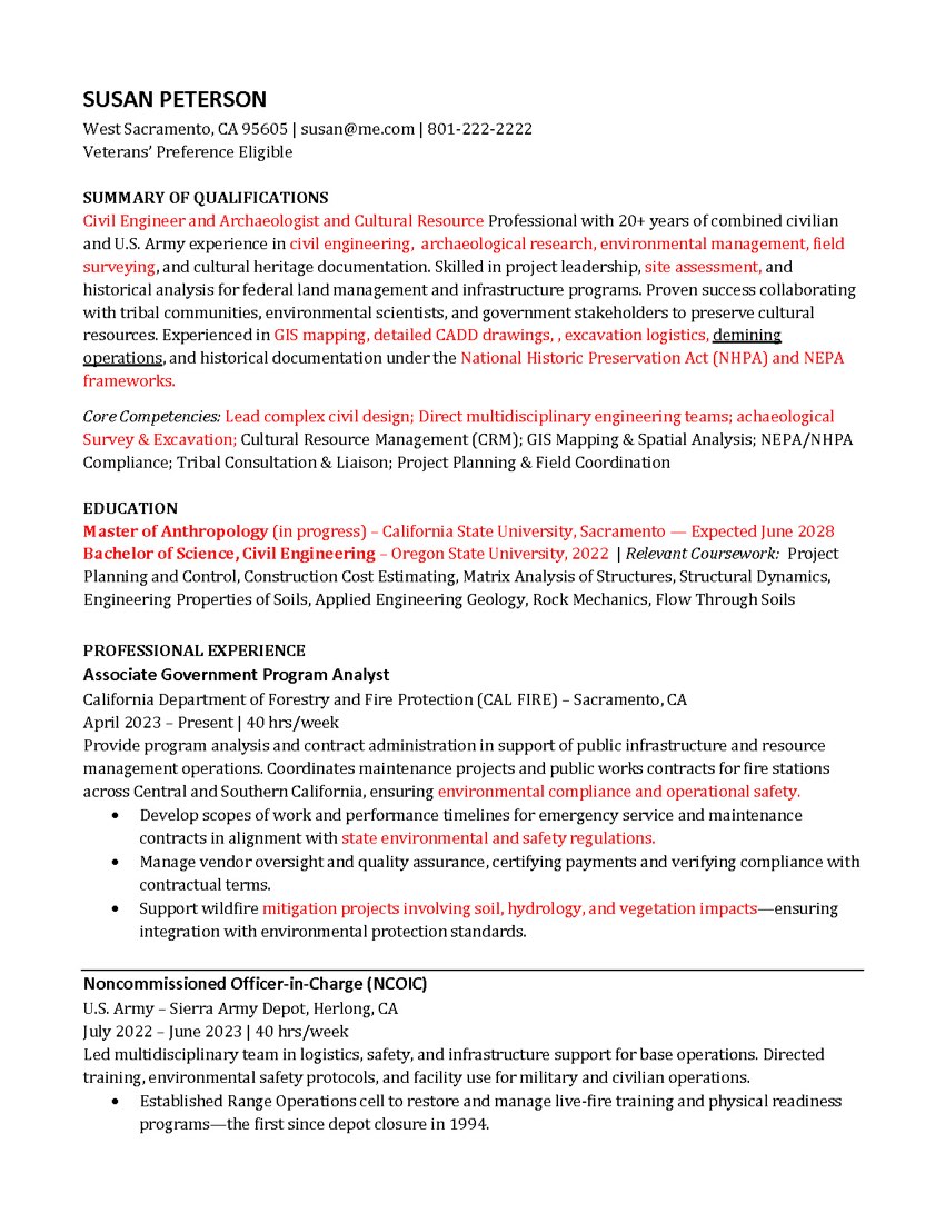 USAJOBS upload resume, page 1 of 2