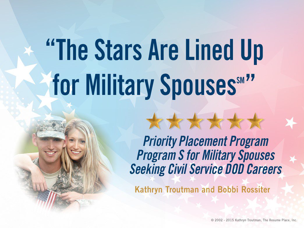 DoD Program Gives Jobs Priority to Relocated Military Spouses