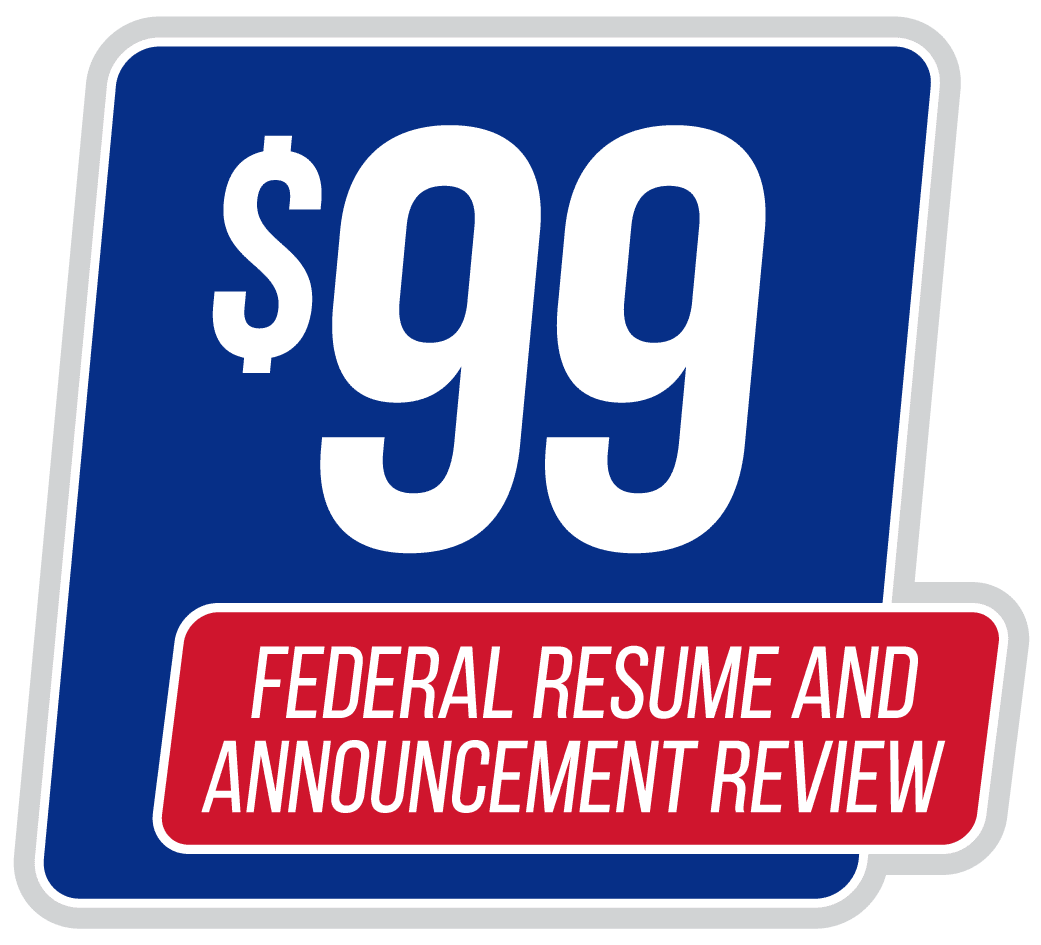 New RP Service: Federal Resume and Announcement Review