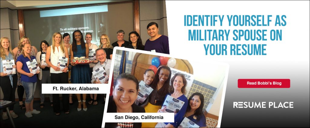 Time to Self-Identify as a Military Spouse in your Resume