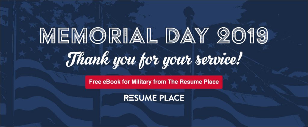 Memorial Day 2019 – Thank You for Your Service !