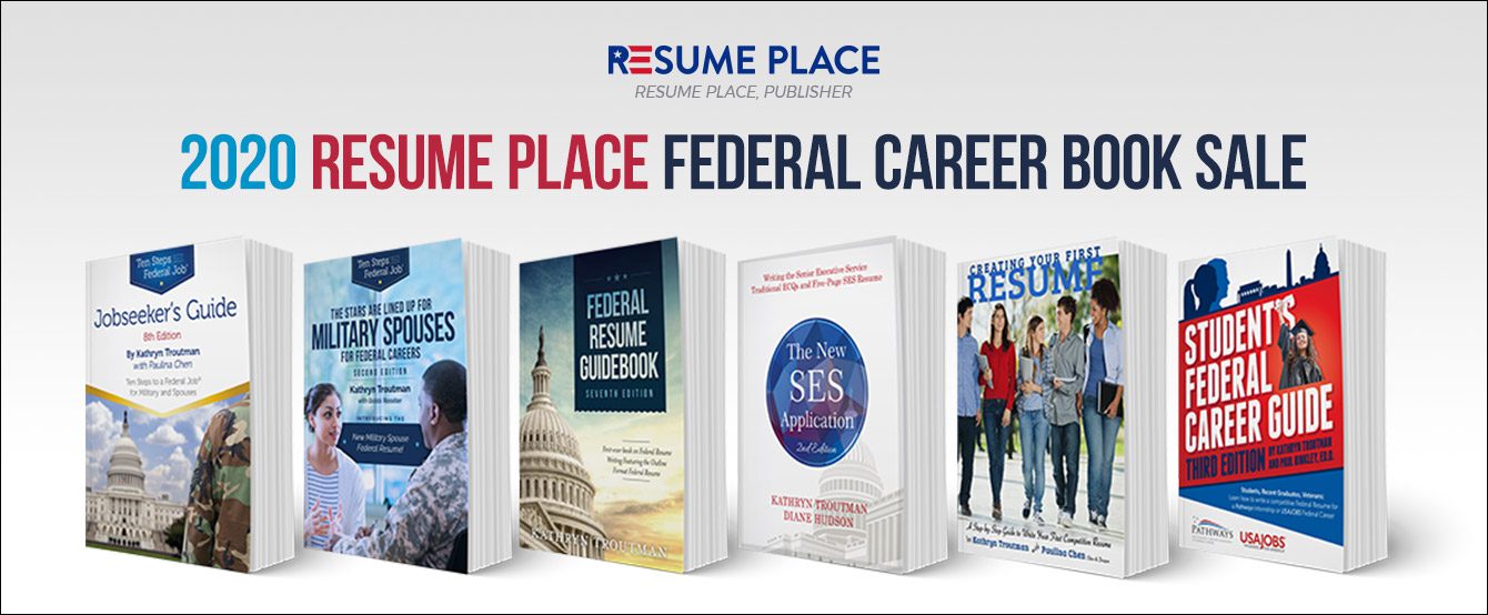 Resume Place Federal Resume Book Sale, February 2020