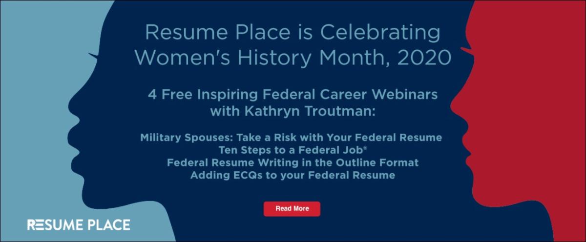 Women’s History Month 2020 Webinars