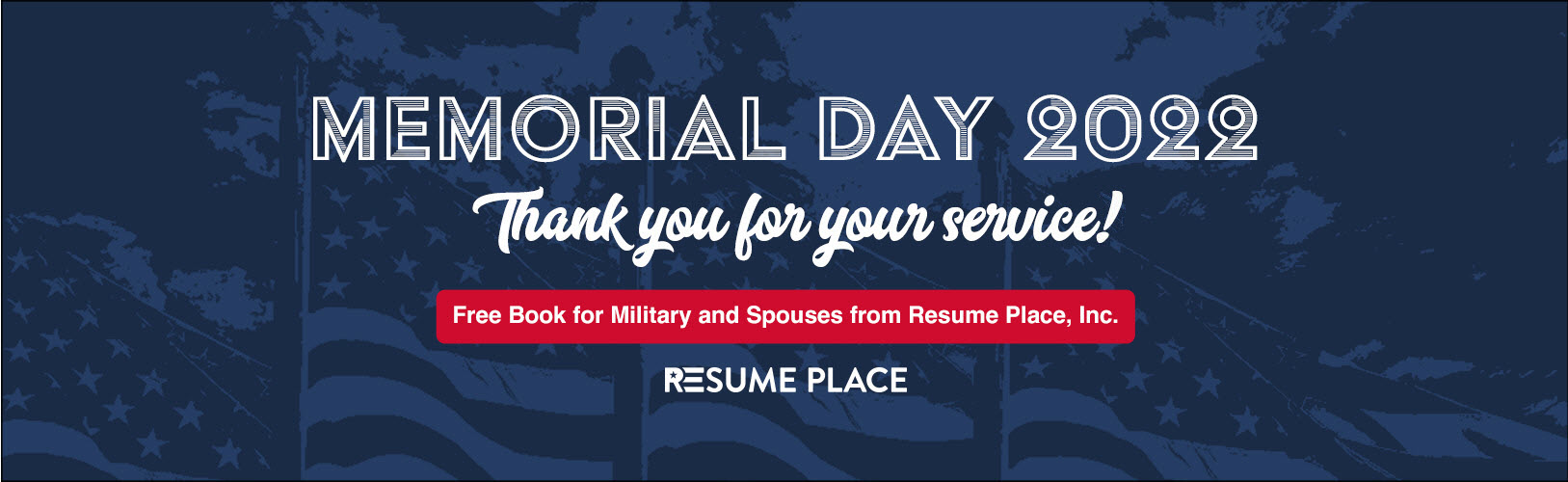 Memorial Day 2022 – Thank You for Your Service ! – Free Book Offer