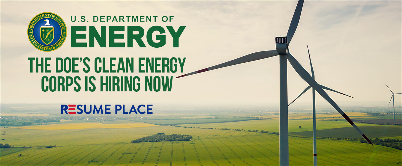 JOBS: The DOE’s Clean Energy Corps Is Hiring NOW