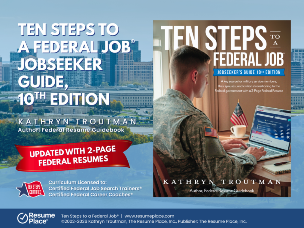 Free Webinar on Updated Ten Steps to a Federal Job&reg;