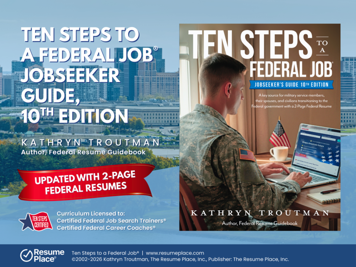 Free Webinar on Updated Ten Steps to a Federal Job&reg;